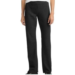 NWT Hanes EcoSmart Open Leg Sweatpants Size M